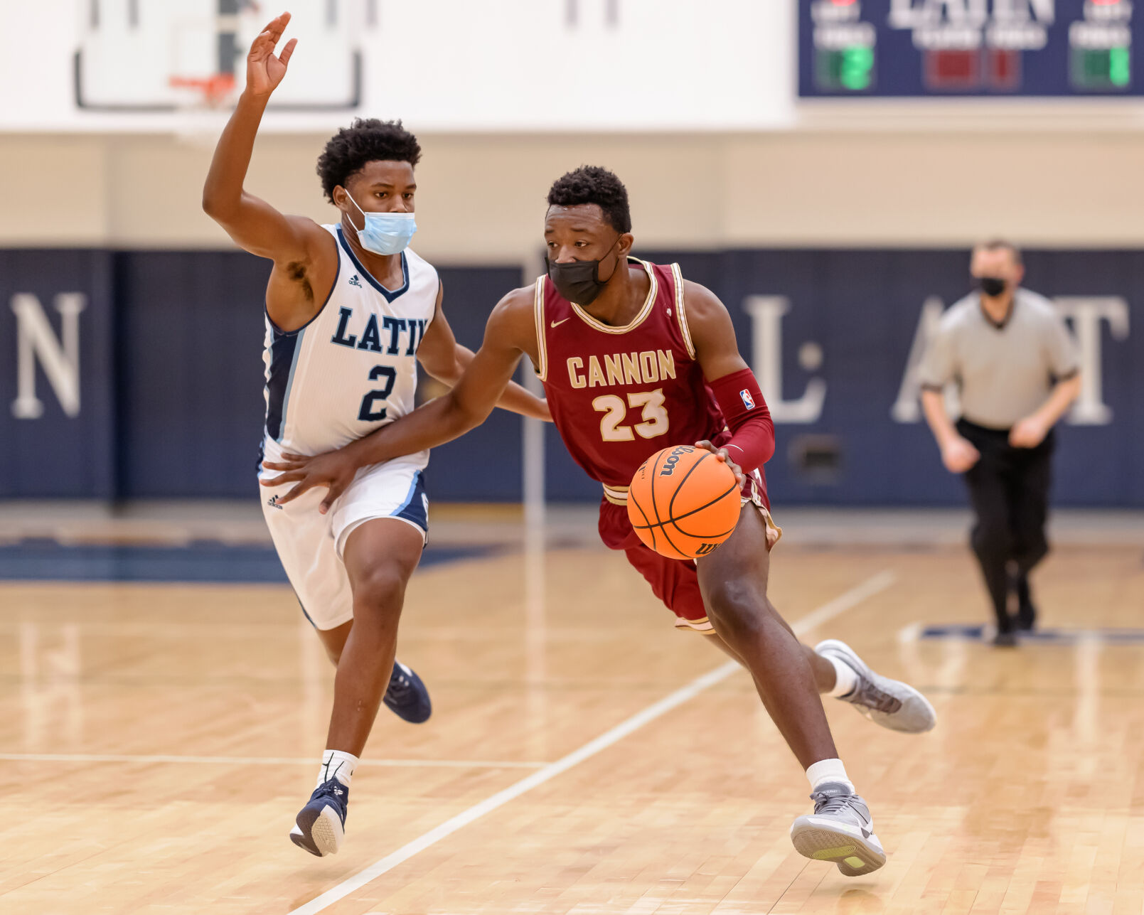 NCISAA Charlotte Independent ConferenceBoys Basketball: The Cannon Cougars eliminated the Charlotte Latin Hawks 75Ð61 in the third round of the NCISAA Class 4A playoffs on Saturday afternoon.